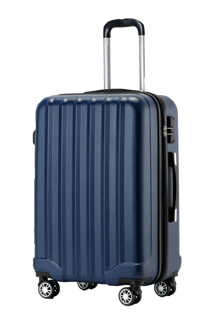BEIBYE TSA-Schloss 2080 Gepäck Zwillingsrollen Reisekoffer Koffer Trolley Hartschale Dehnungsfuge (D