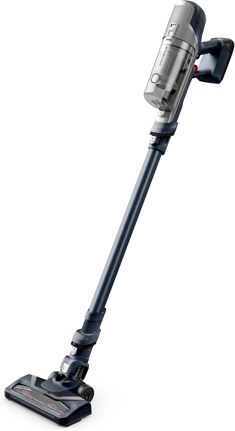 Rowenta X-Pert 6.60 Akkustaubsauger, 100 W Leistung, 45 Min Laufzeit, kabellos & beutellos, LED-Bürs