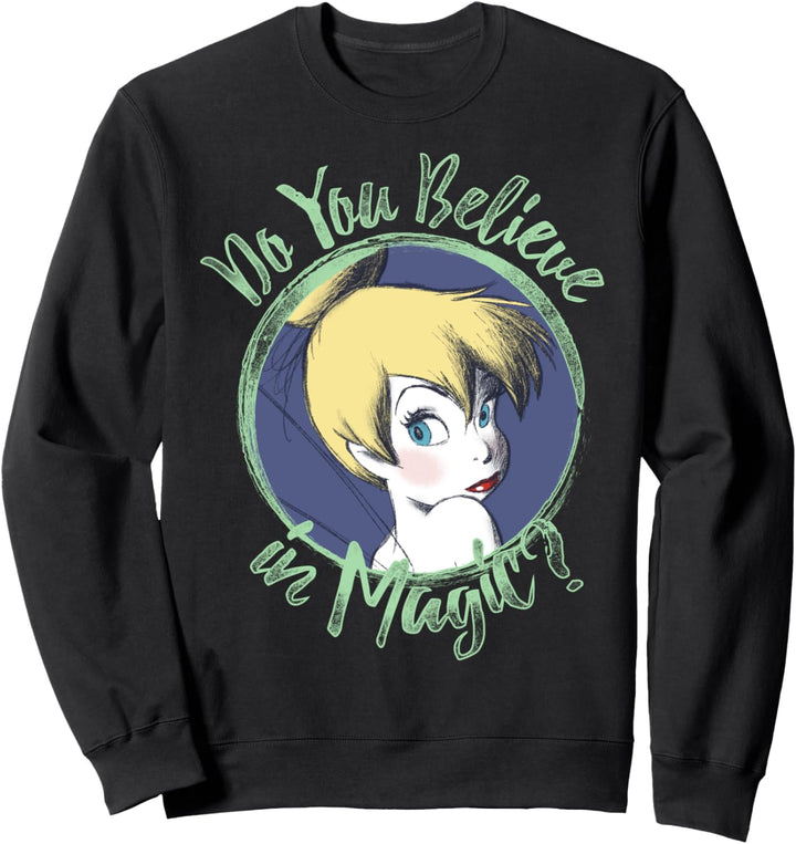 Disney Peter Pan Tinkerbell Do You Believe In Magic Sweatshirt