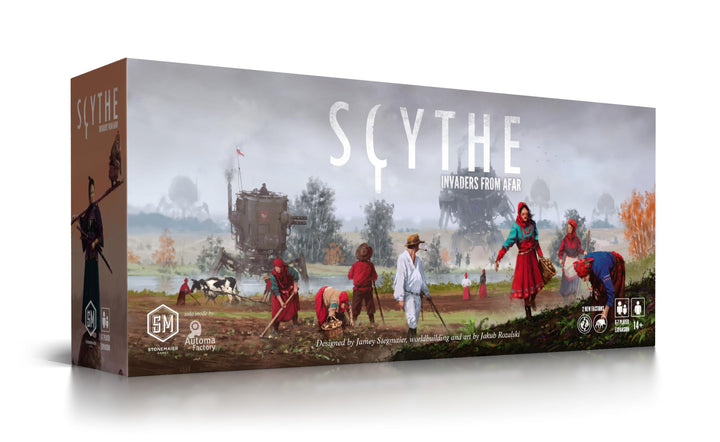 Stonemaier Games STM615 Scythe Expansion: Invaders from Afar Sense-Erweiterung: Eindringlinge aus de
