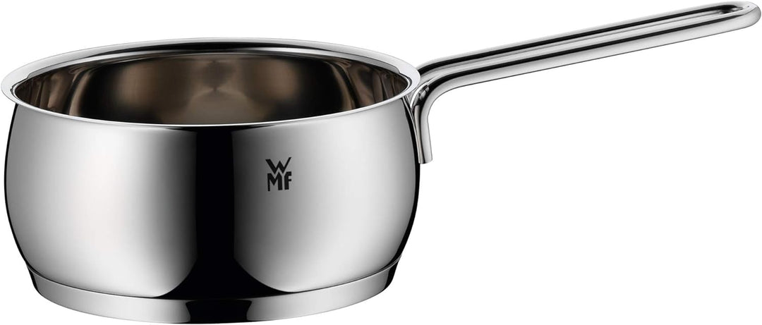 WMF Quality One Topfset Induktion 6-teilig, Kochtopf Set mit Glasdeckel, Cromargan Edelstahl poliert