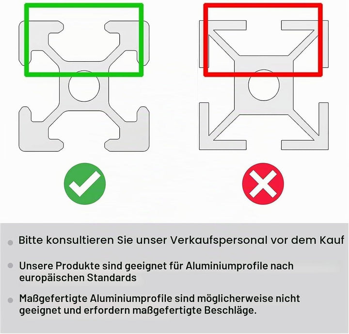 iMetrx 26Stück Befestigungsmaterial Winkel,Aluprofil 3030 Nut 6 Aluminium Winkelverbinder Eckwinkel
