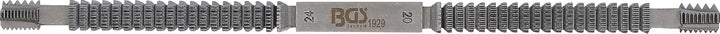 BGS 1929 | Gewindefeile | für Innen-/Aussengewinde | Whitworth 10 - 24, Whitworth 10 - 24