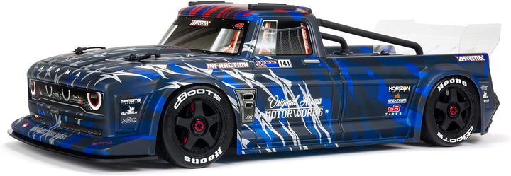 ARRMA 1/7 INTROCTION 6S BLX V2 All-Road RC LKW RTR (Sender und Empfänger enthalten, Batterien und La