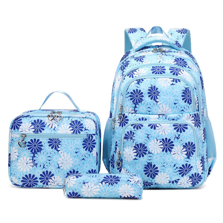 ZHIERNA Schulrucksack Mädchen Teenager Schule Rucksack Damen Schulranzen Kinder Schultasche mit Lunc