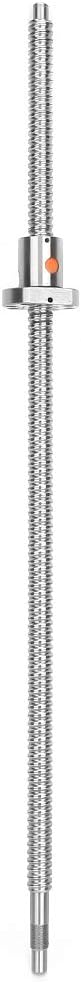 SFU1605 Gewindespindel 600 mm Edelstahl Kugelumlaufspindel mit BK12 / BF12 Unterstützung und 6,35 x