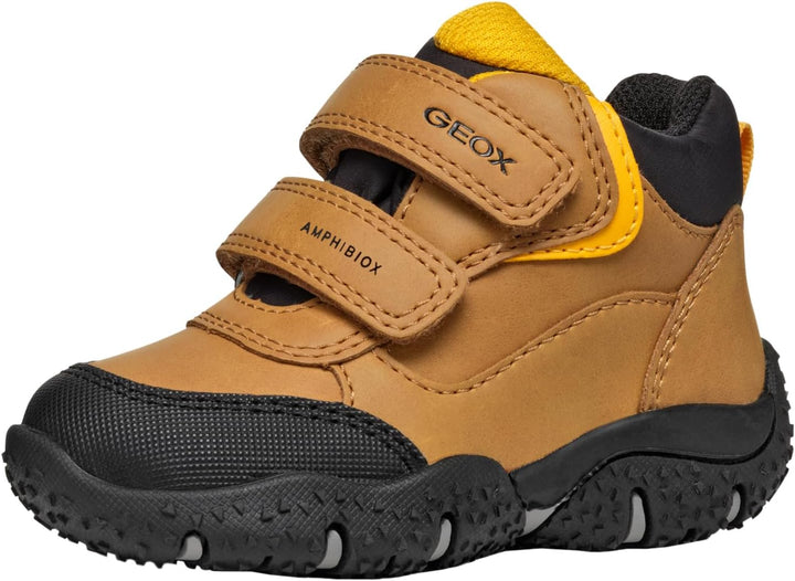 Geox Jungen B Baltic Boy B ABX A Sneaker 25 EU Braun, 25 EU Braun