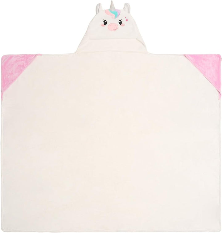 Legami - Cosy Hugs Kapuzendecke! Mit Handwärmertaschen und Kapuze, Polyester-Decke, Knopfverschluss,