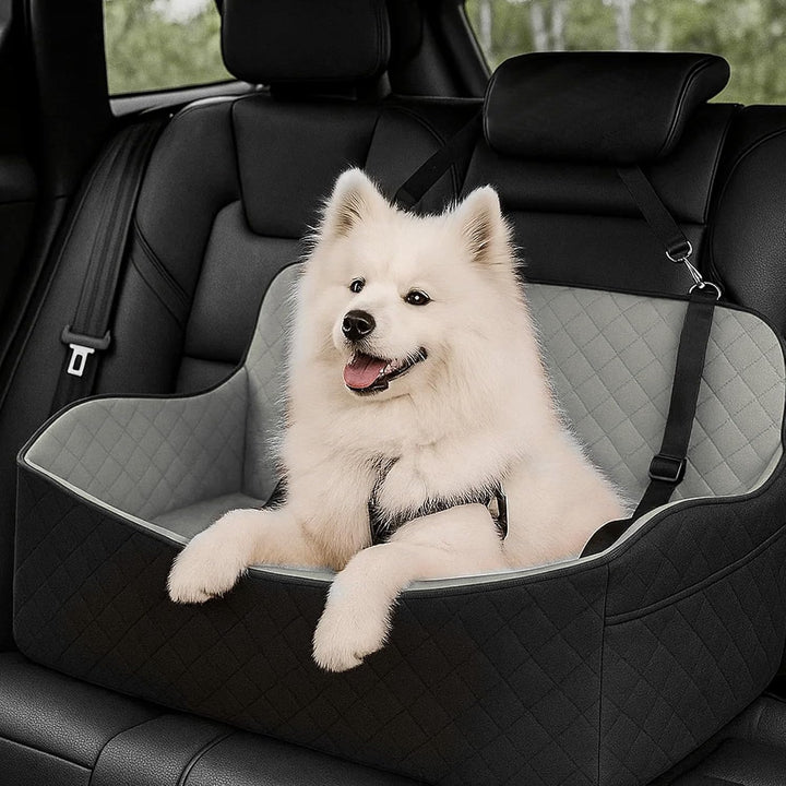 Hunde Autositz für grosse & mittelgrosse Hunde bis 25 kg | Autositze mit Dicker Polsterung, Sicherhe
