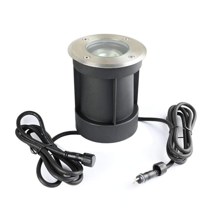 VBLED LED Bodeneinbaustrahler 12V AC mit 5W LED Leuchtmittel Warmweiss