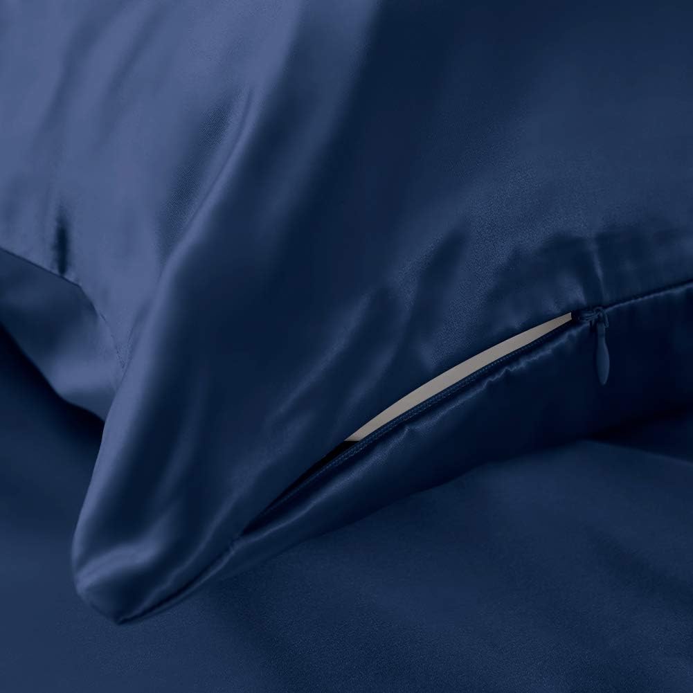 THXSILK 25 Momme Seide Kissenbezug für Haar und Haut - Maulbeerseide Kissenbezug - Hypoallergen mit