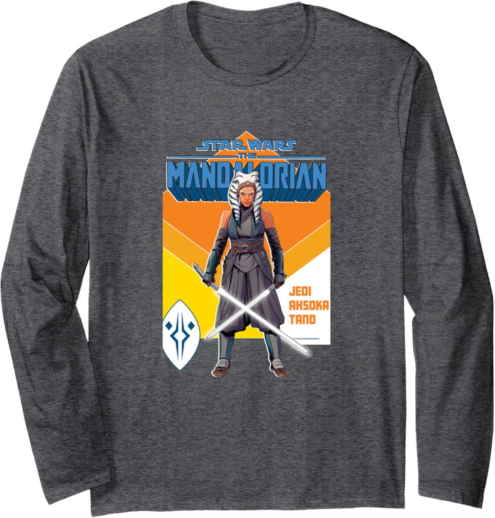 Star Wars: The Mandalorian Jedi Ashoka Tano Lightsaber Langarmshirt