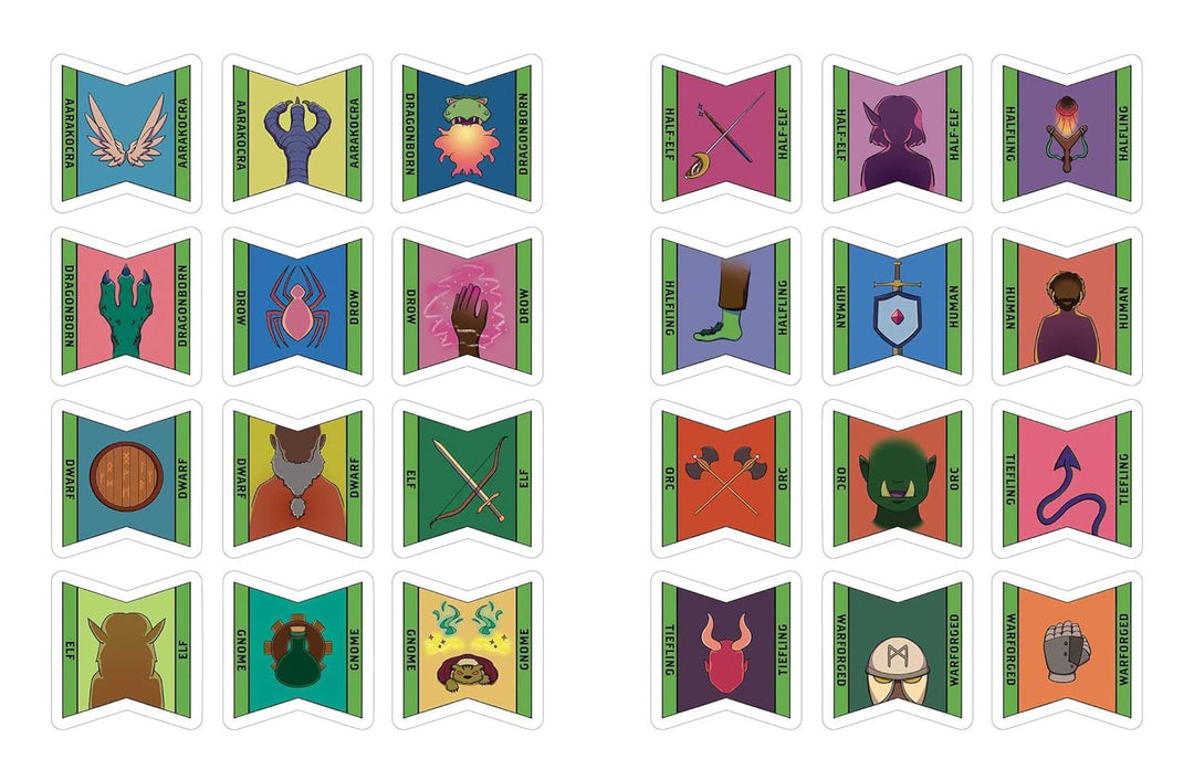 The Düngeonmeister RPG Sticker Book: 500+ Stickers to Level Up Your Campaign (Düngeonmeister Series)