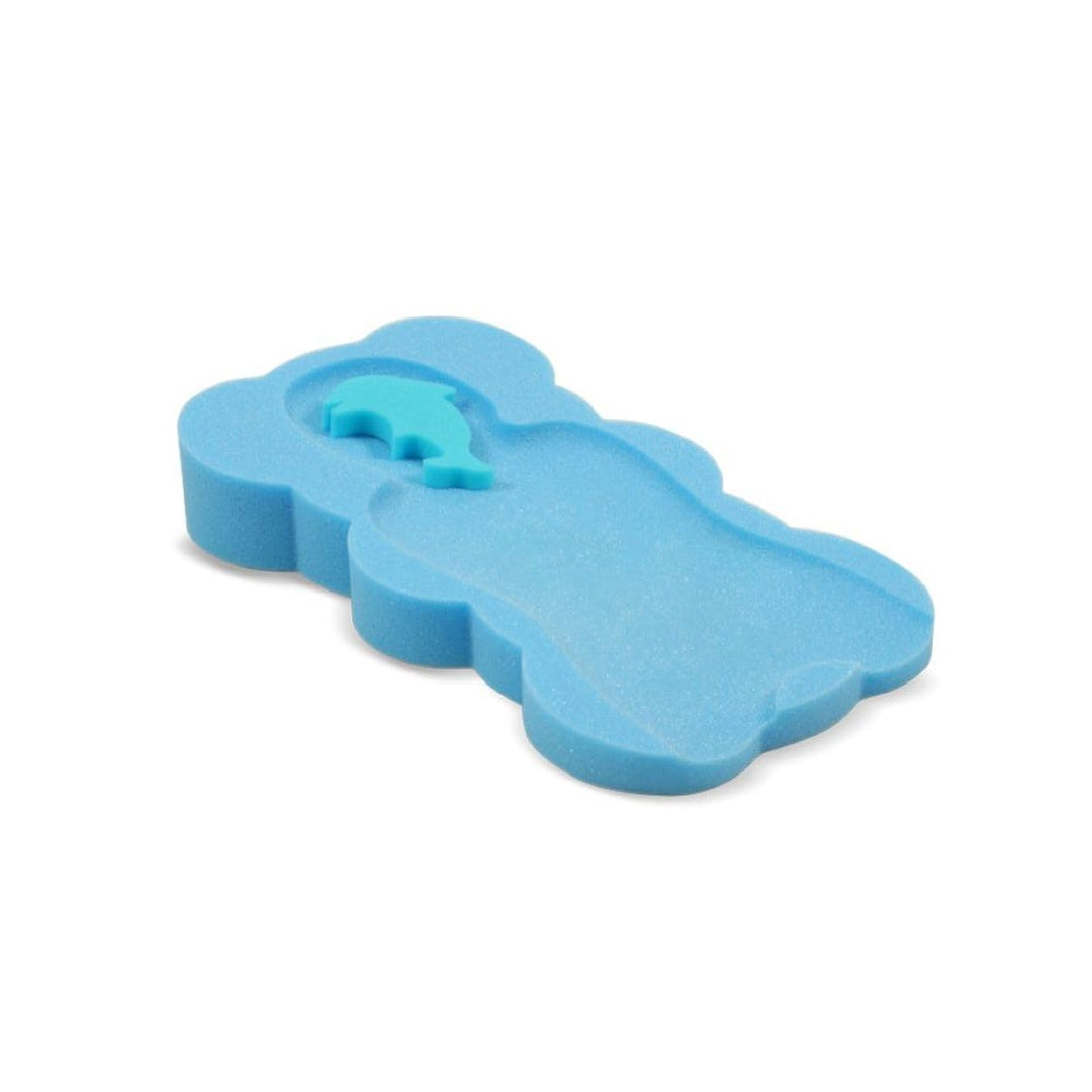 Lorelli Baby Badewanneneinlage, weich, 2 Schwämme, mit verschiedenen Motiven blau, blau