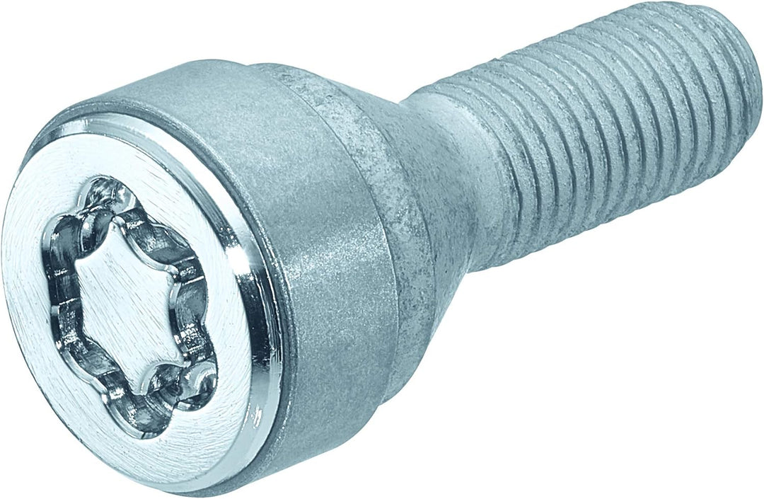 27204SL Radsicherungsbolzen SL (Ultra High Security) M12x1.5, Kegelsitz, Schaftlänge 22,0mm, Gesamtl