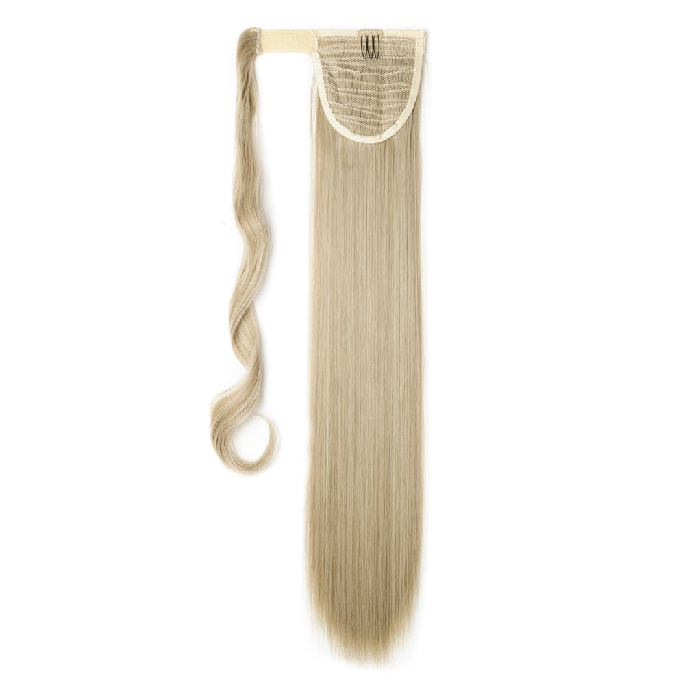SEGO Ponytail Clip in Pferdeschwanz Extension Haarteil Haarverlängerung Zopf Hair Piece Glatt wie Ec