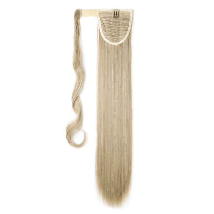 SEGO Ponytail Clip in Pferdeschwanz Extension Haarteil Haarverlängerung Zopf Hair Piece Glatt wie Ec