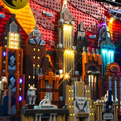 Led Licht Set für Lego 76271 Batman: The Animated Series Gotham City (Kein Lego), Dekorationsbeleuch