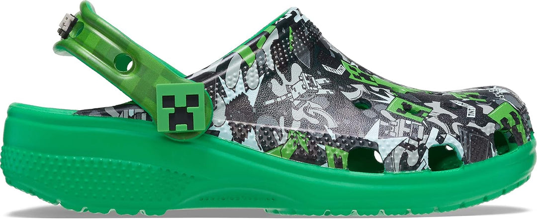 Crocs Unisex Kinder Minecraft Classic K Clog 28/29 EU Mehrfarbig, 28/29 EU Mehrfarbig