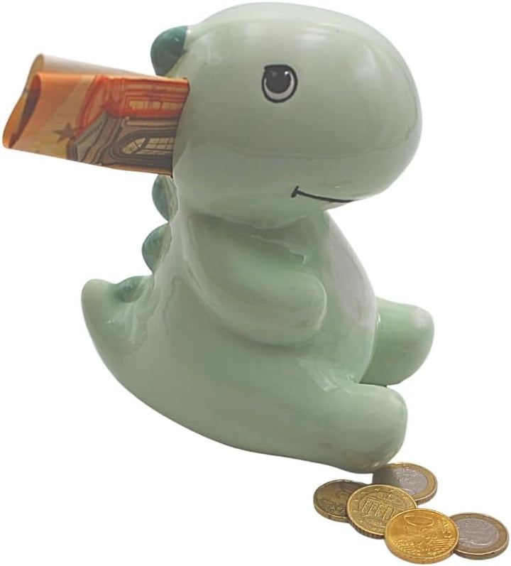 Sparfigur, Spartier, Spardose, Sparbüchse, Kinderspardose, Sparfigur, Sparschwein als Dino, Spardino
