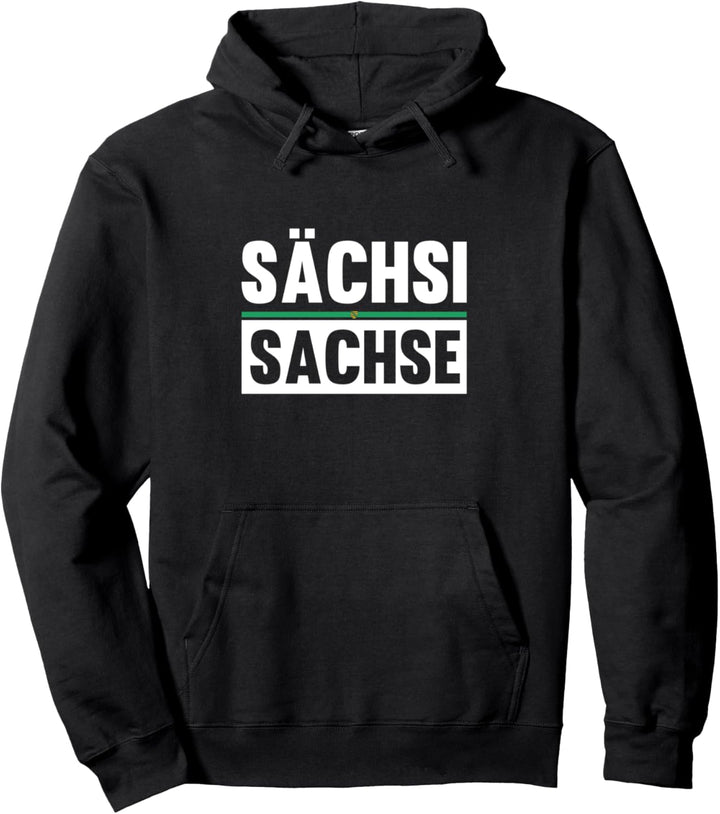 Lustiger Spruch Sächsischer Dialekt Geschenk für Sachsen Pullover Hoodie