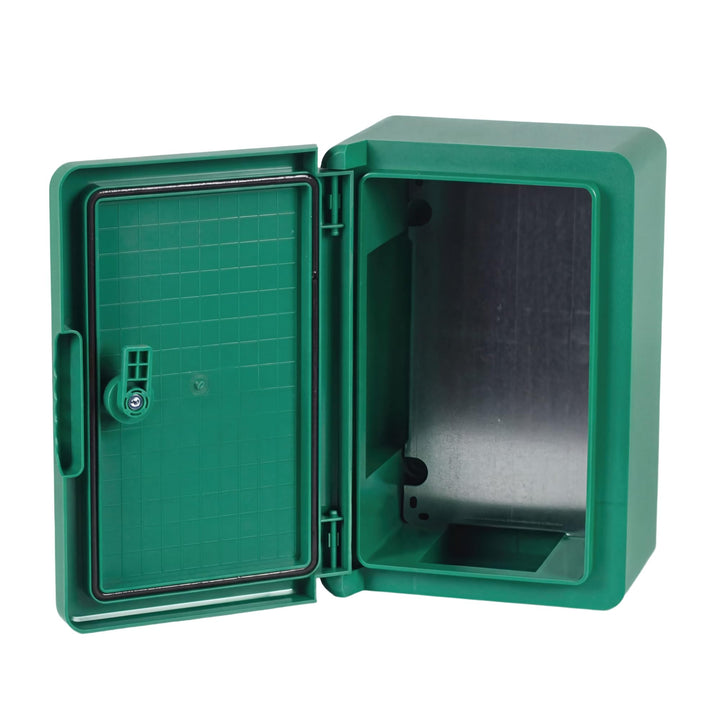 BOXEXPERT® Verteilerkasten aussen wasserdicht [ABS Kunststoff IP65 Gehäuse] grün (Serie Fleet) 300x2
