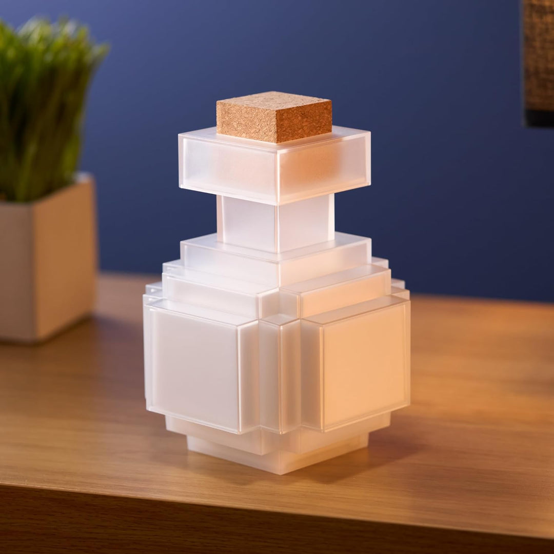 The Noble Collection Minecraft Trank Flasche LED Farbwechsel
