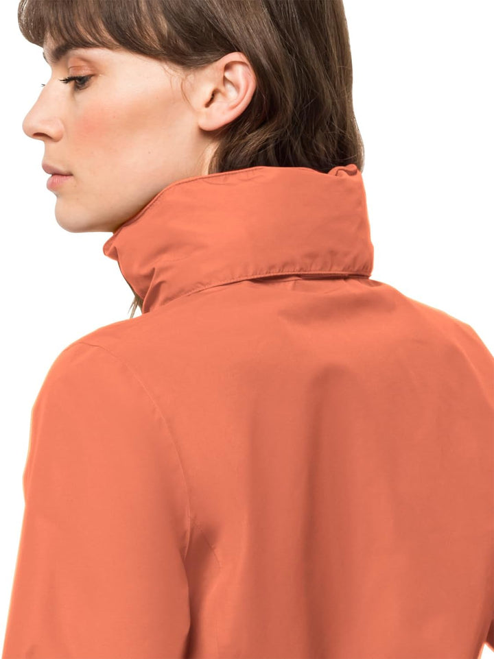 Jack Wolfskin Damen Stormy Point 2l Jkt W Jacket, guave