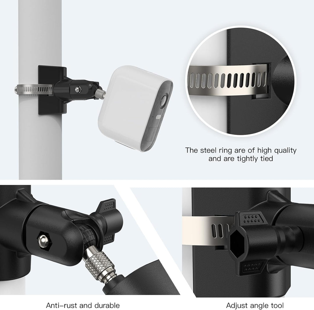 Universelle Masthalterung für Arlo Pro 4 Arlo Pro 3 Arlo Pro 2 eufyCam 2C/2C Pro/3/3C eufyCam 1 und