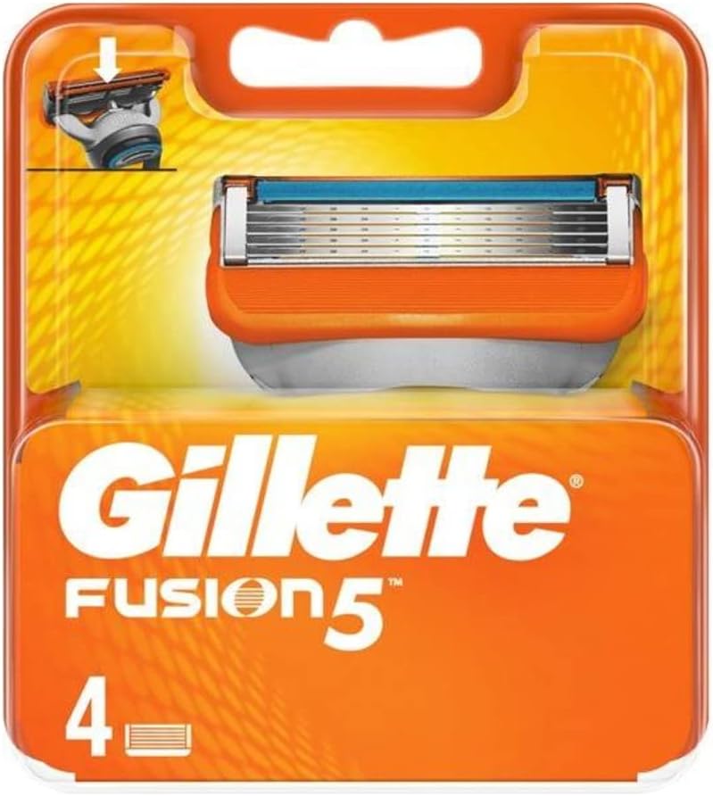 Auslaufmodell Gillette Fusion Klingen, 4 Stück