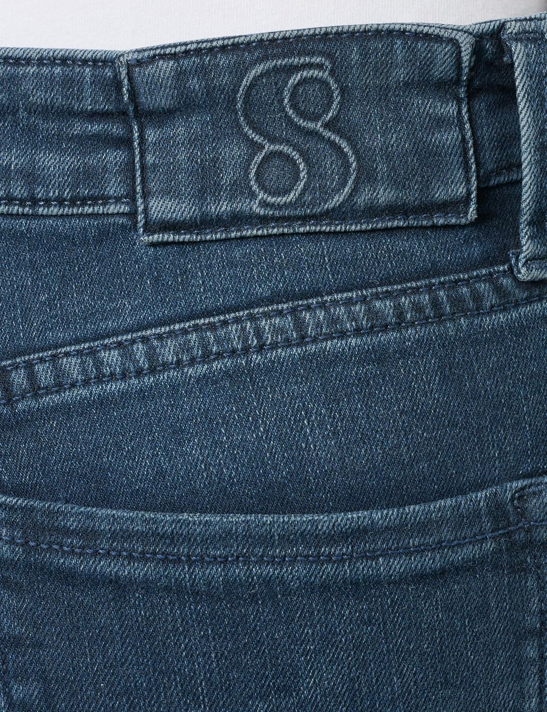 s.Oliver Damen Jeans Hose, Izabell Skinny Leg 32W / 30L Blau, 32W / 30L Blau