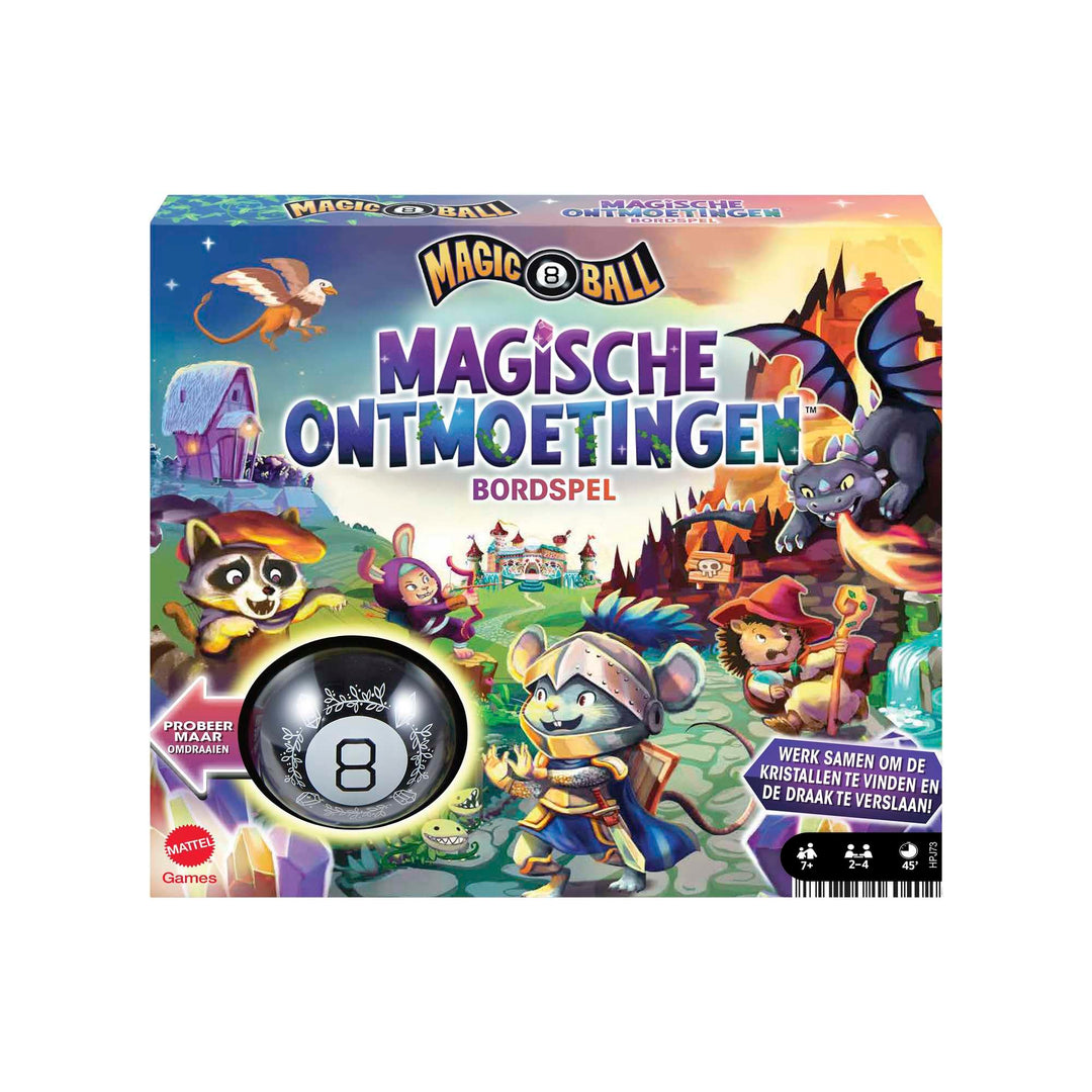 Mattel Games HPJ73 | Magic 8 Ball Board Game Dutch HPJ73