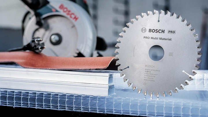 Bosch Professional Zubehör 2608640815 Kreissägeblatt Multi Material 184 x 16 x 2,4 mm, 48, 184 x 16