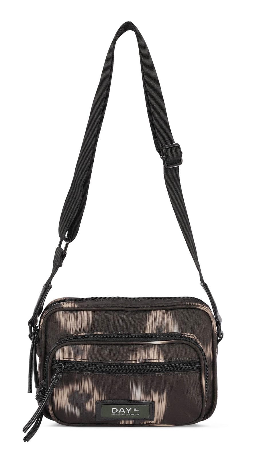 DAY ET Day Gweneth RE-P Ikat Crossbody Bag Black