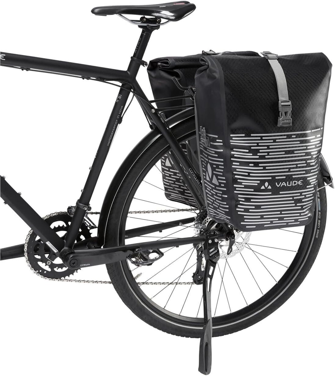 VAUDE Aqua Back Luminum II - Fahrradtasche - 2 Hinterradtaschen (2x24 Liter) - wasserdicht - Made in