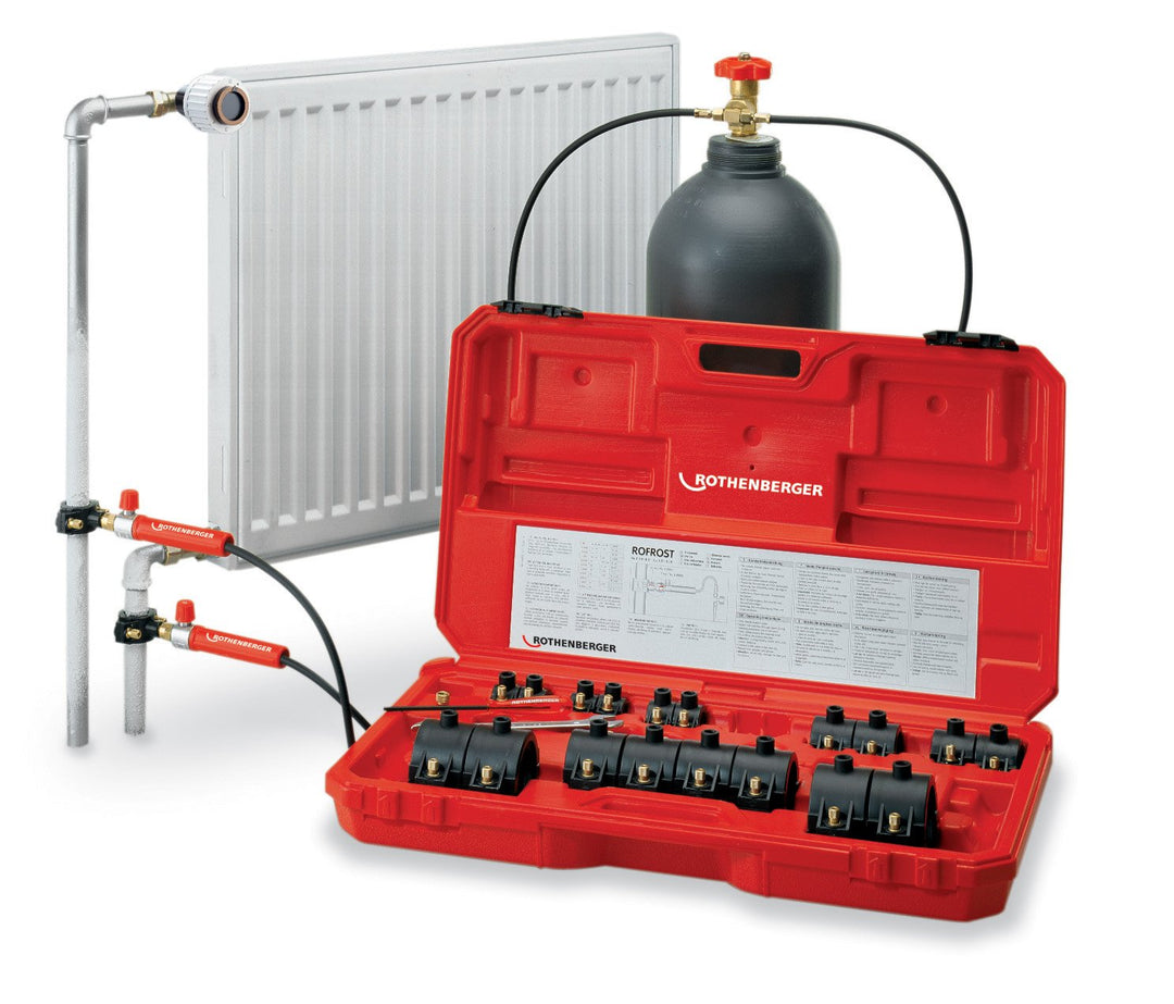Rothenberger 65030 RoFrost CO2 Manuelles Gefrierset, Cranberry