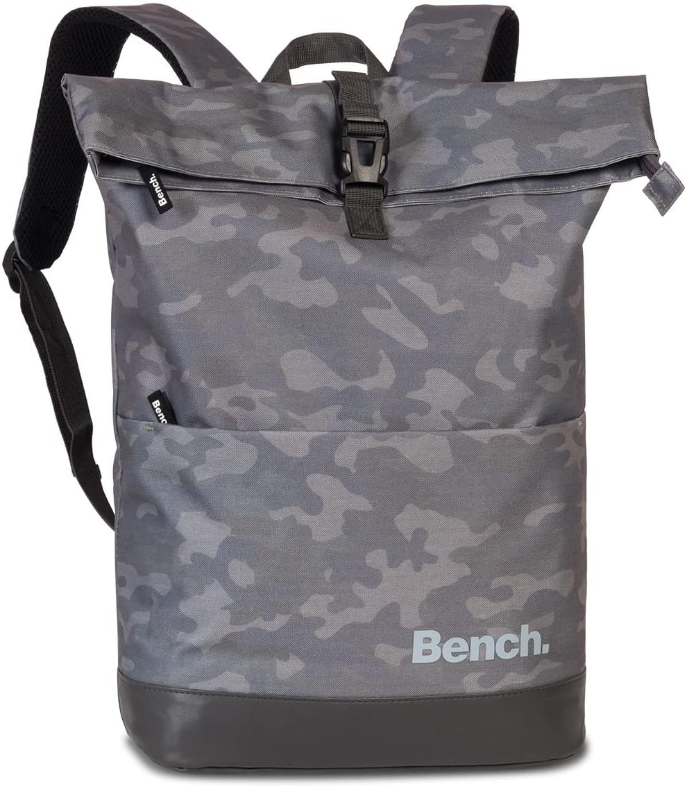 Bench Classic Rucksack 46 cm Laptopfach Zement, Zement