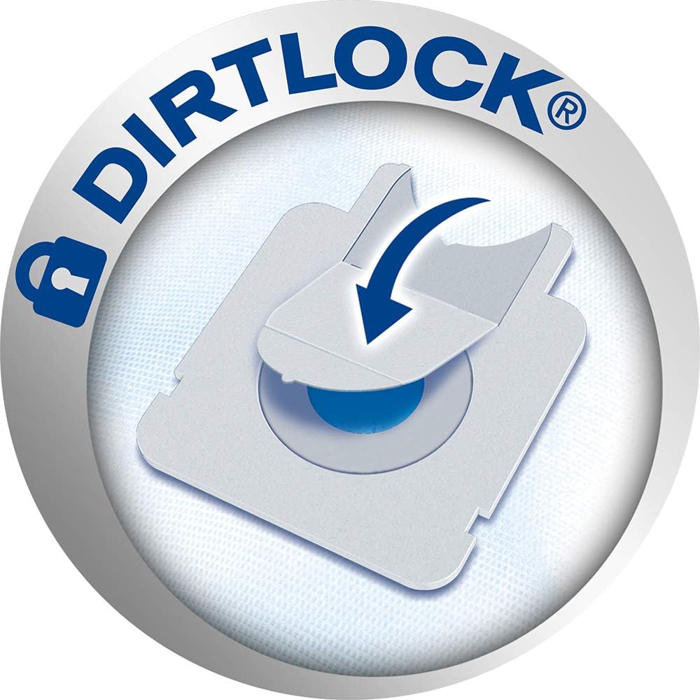 Swirl® X 351® EcoPor® Staubsaugerbeutel für Hoover, Rowenta, Severin, 4 Beutel (Packung mit 2) A 1 -