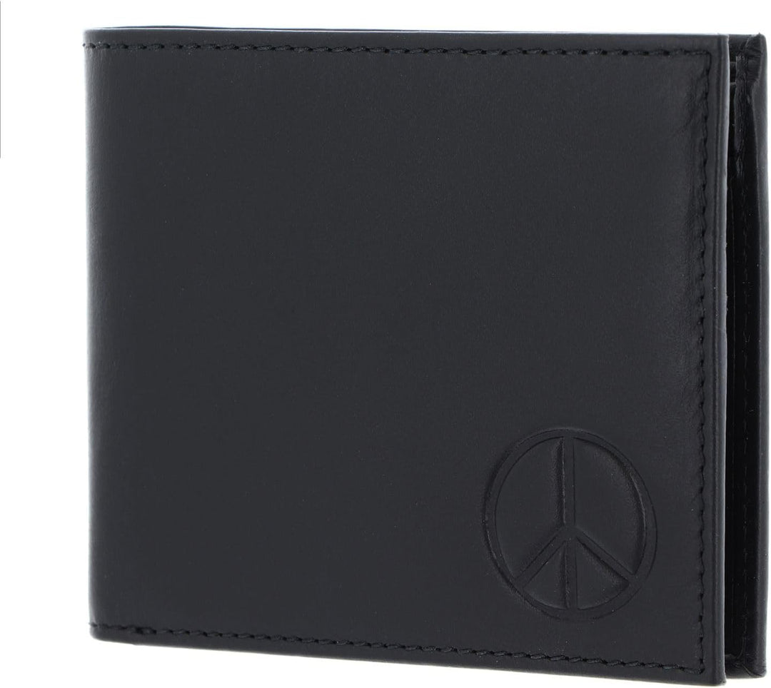 oxmox Leather Geldbörse RFID Schutz Leder 12 cm