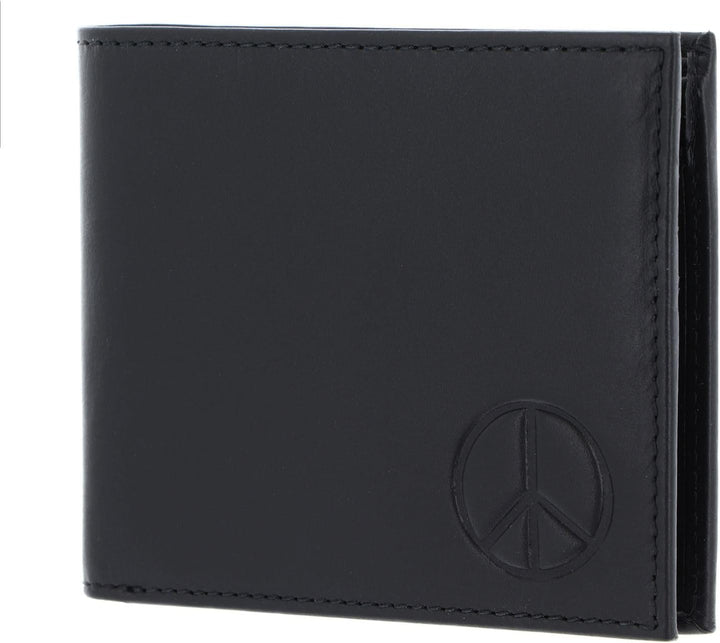 oxmox Leather Geldbörse RFID Schutz Leder 12 cm