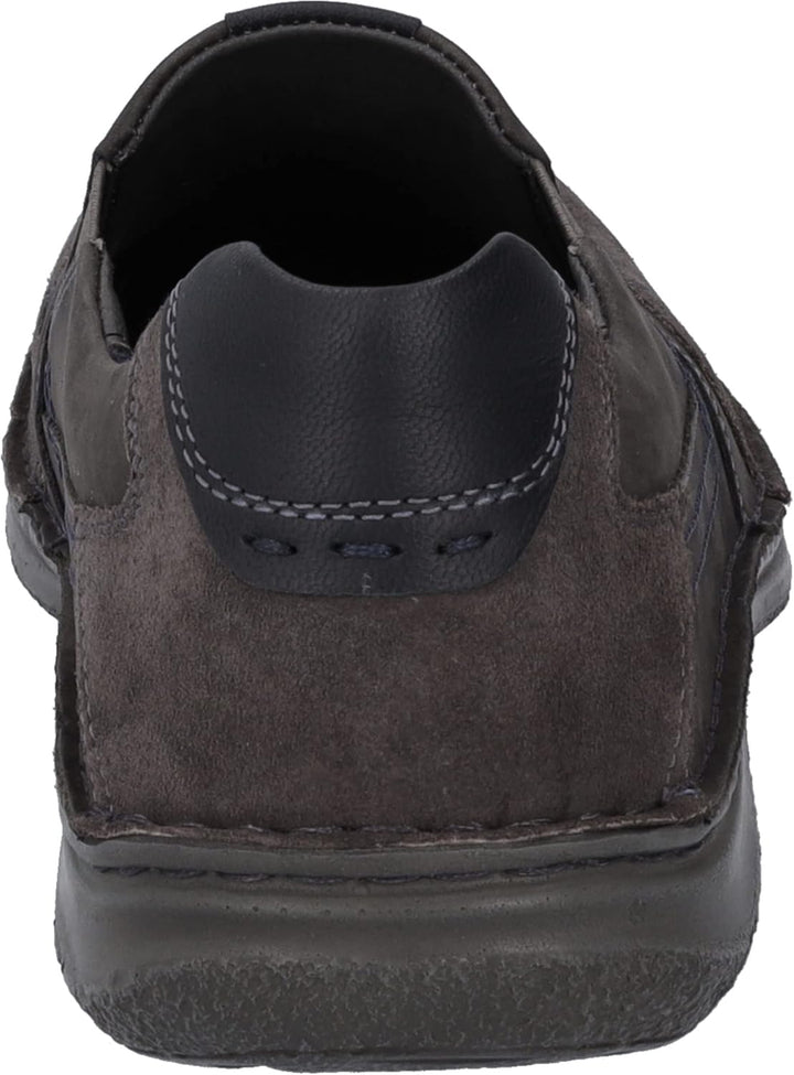 Josef Seibel Herren Slipper Anvers 63,Weite K (Extra weit),Wechselfussbett 40 EU X-Weit Grau Granit,