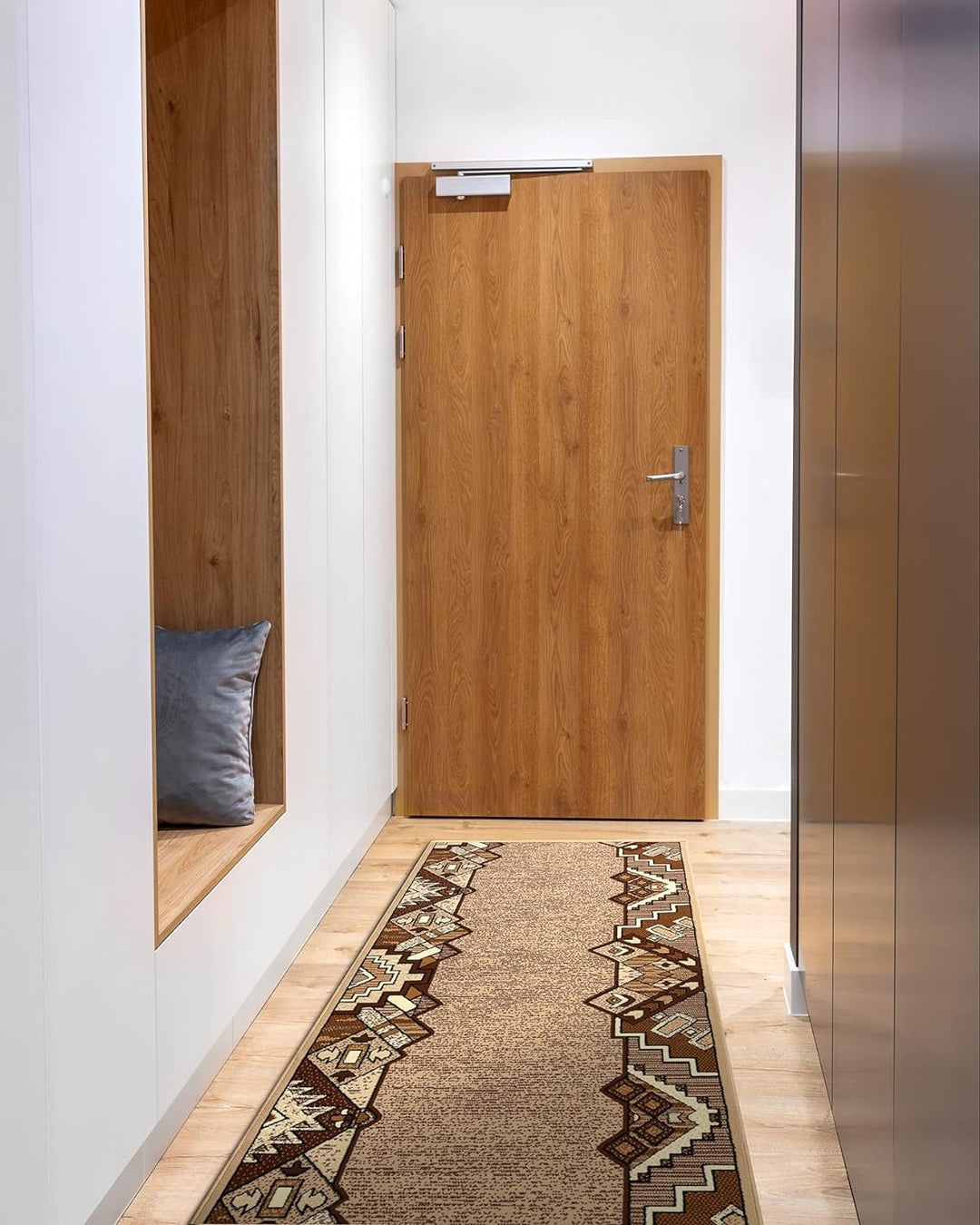 Läufer BCF Baryton für Flur, Küche beige 90x110 cm 90x110 cm Baryton Beige, 90x110 cm Baryton Beige