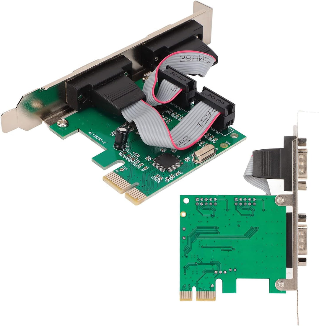 Bewinner PCI Express RS232 Karte Adapter, RS 232 Serial Port Controller, COM Port Erweiterung PCI-E