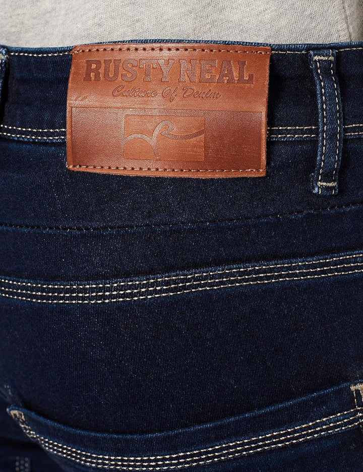 Rusty Neal Herren Melvin Jeans 29W / 32L Dark Blue, 29W / 32L Dark Blue