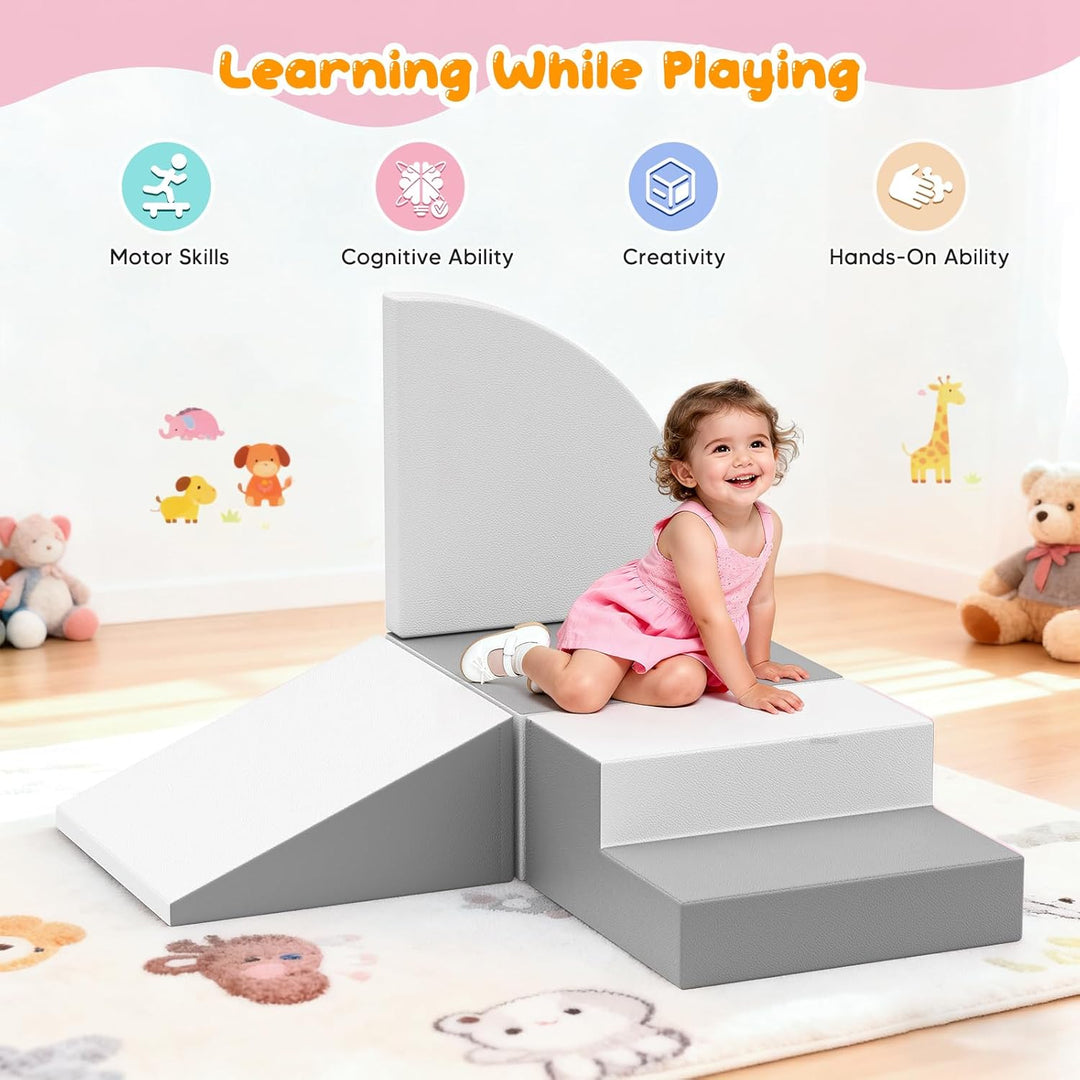 Indoor Klettergerüste für Kinder,Schaumstoff-Kletterblöcke für Kinder, Schaumstoff Bausteine, EN71-z