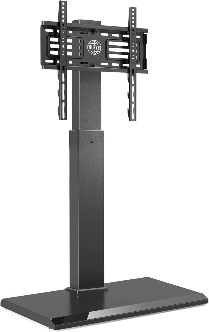 FITUEYES TV Bodenständer Serie-S mit Eisenbasis TV Standfuss Höhenverstellbar Schwenkbar für 32-75 Z