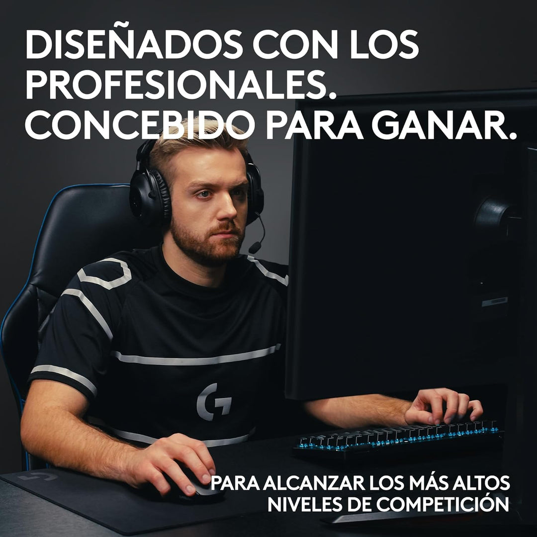 Logitech G Pro X TkL Lightspeed Kabellose Gaming-Tastatur - Schwarz - ESP - Tactile