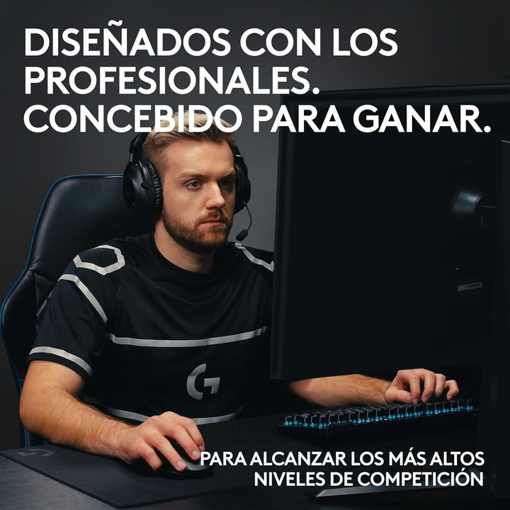 Logitech G Pro X TkL Lightspeed Kabellose Gaming-Tastatur - Schwarz - ESP - Tactile