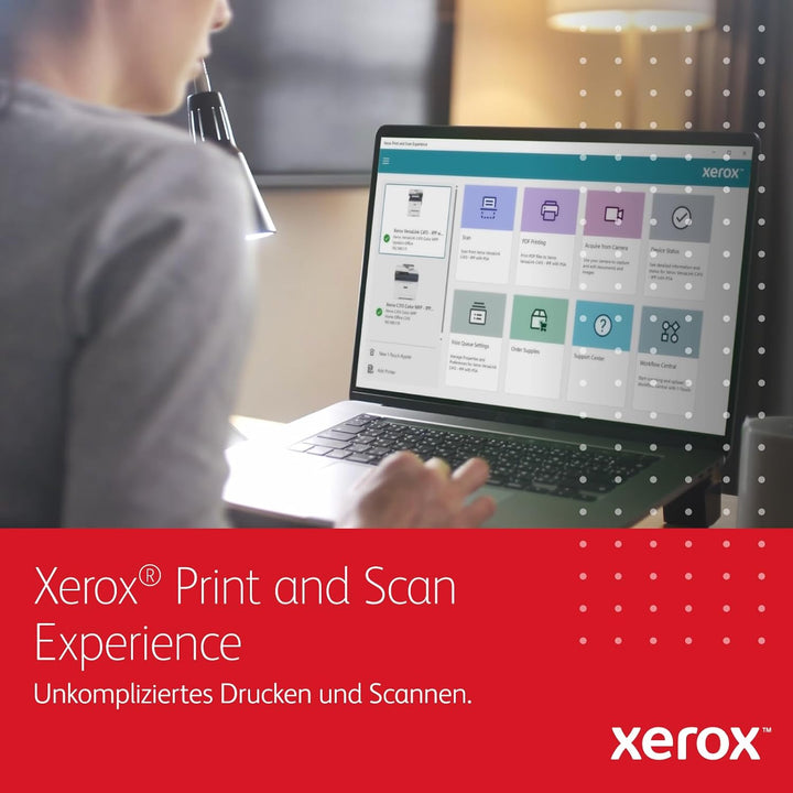 XEROX C235 Color Multifunction Printer,grau/schwarz