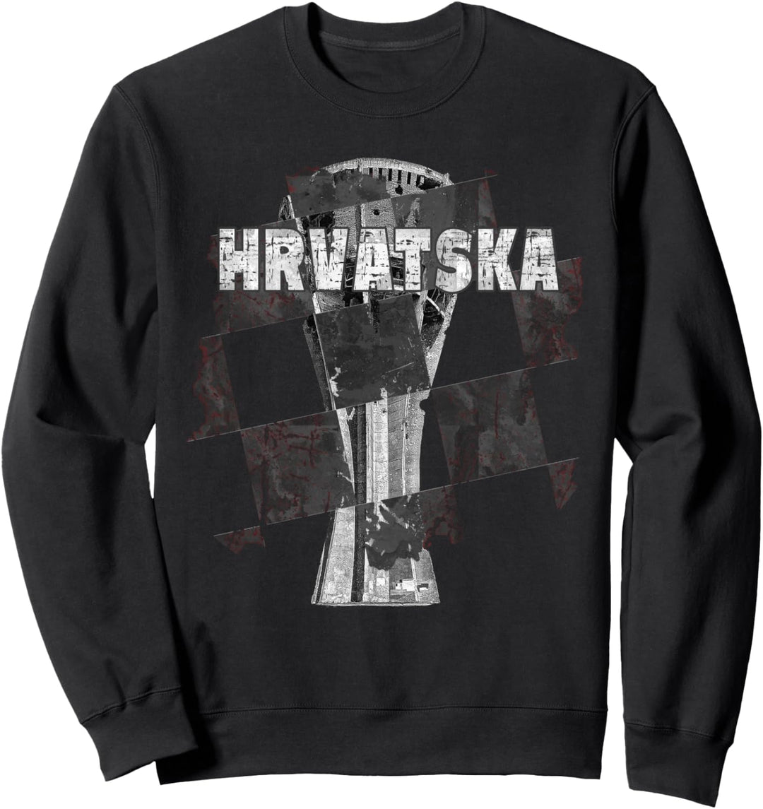Hrvatska Vukovar Vodotoranj Kroatien Sweatshirt